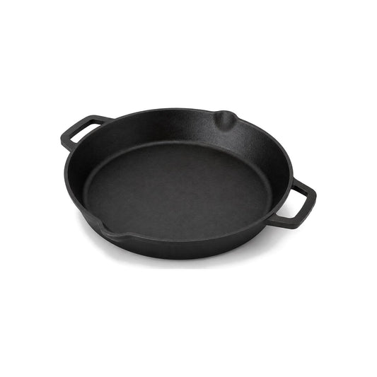 Skillet gietijzeren koekenpan 30 cm- zonder steel/ diep