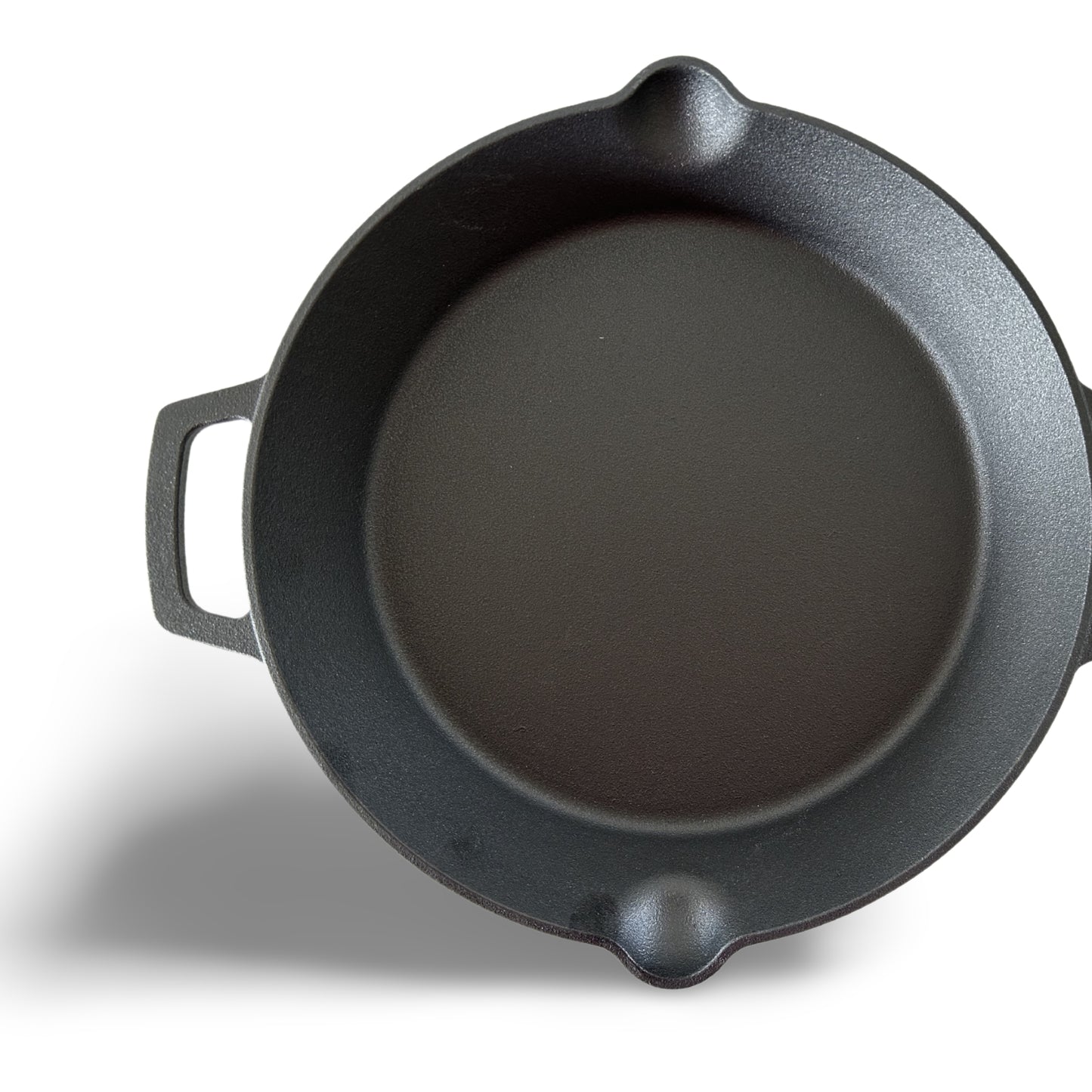NIEUW: Skillet gietijzeren koekenpan 32cm- zonder steel/ diep
