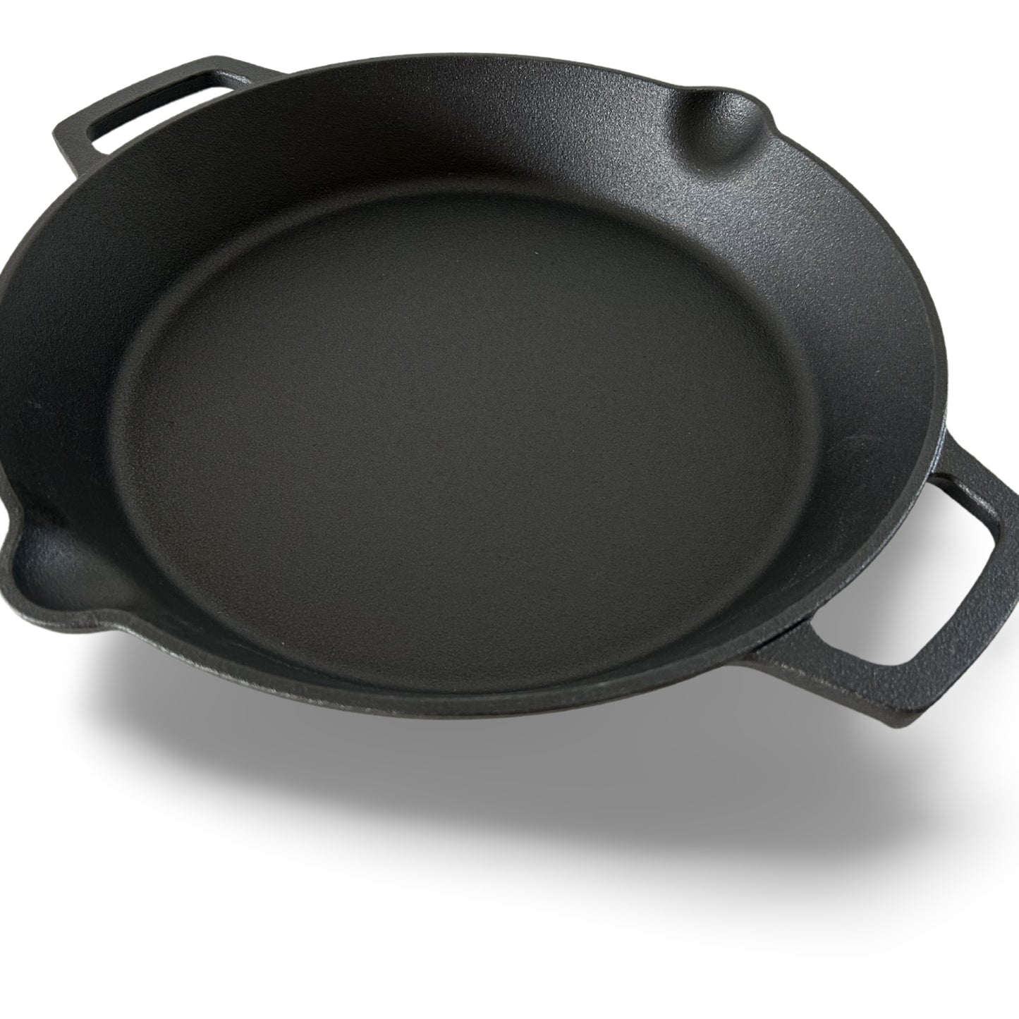 NIEUW: Skillet gietijzeren koekenpan 32cm- zonder steel/ diep